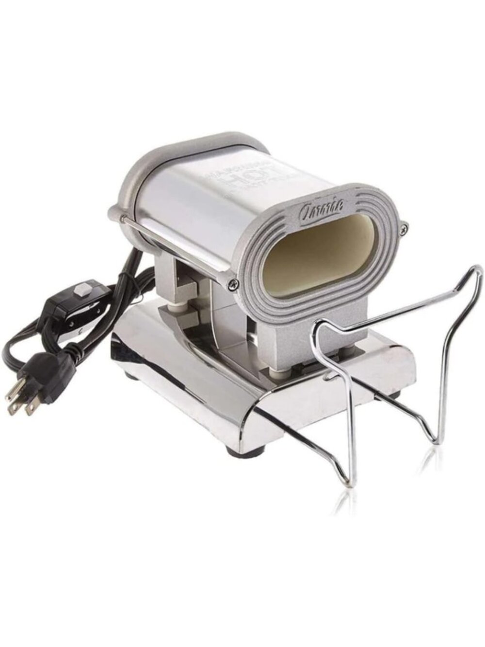 Ceramic Thermal Curling Iron Heater - Adjustable Rack, 825°F High Heat, Small